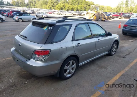 2006 Subaru Impreza 2.5I из США, поврежденный, VIN JF1GG67626G807665